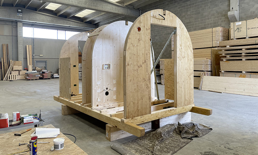 Igloo POD costruzione