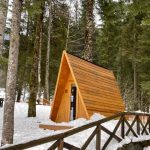 La nuova linea di lodge tent in legno Tecnowood per una vacanza immersi nella natura