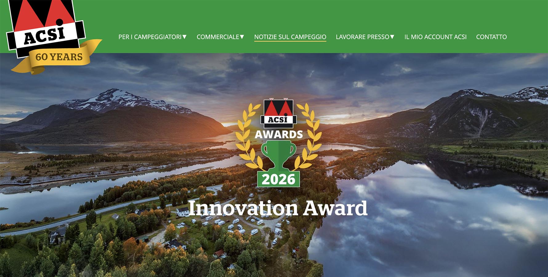 ACSI launches the Innovation Award: a new recognition for campsites ...